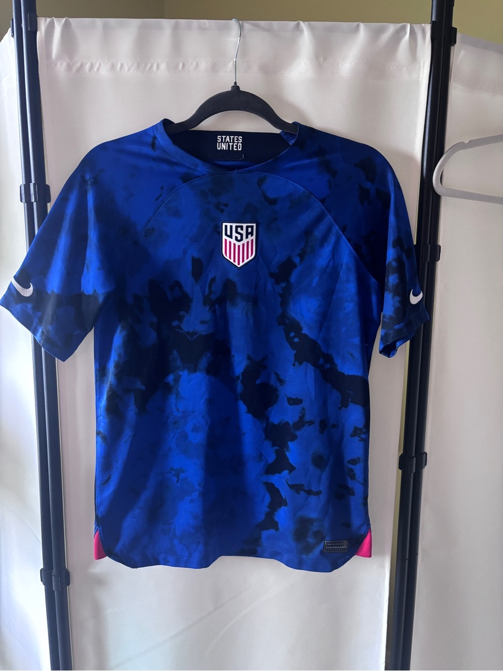 Nike Blue Tie-Dye USA Soccer Jersey #10